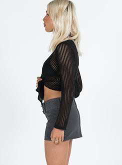 product Iconic Cargo Mini Skirt Slate Princess Polly  Mini Skirts 