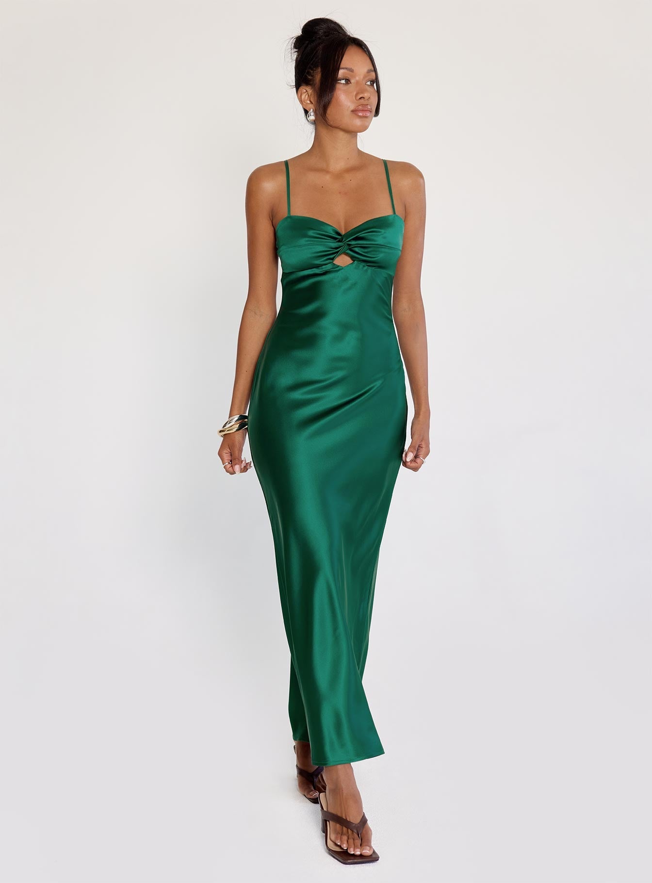 Blackthorn Maxi Dress Green | Princess Polly Blackthorn Maxi Dress Green | Princess Polly