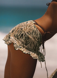 Aradela Tie Side Sarong Tiger