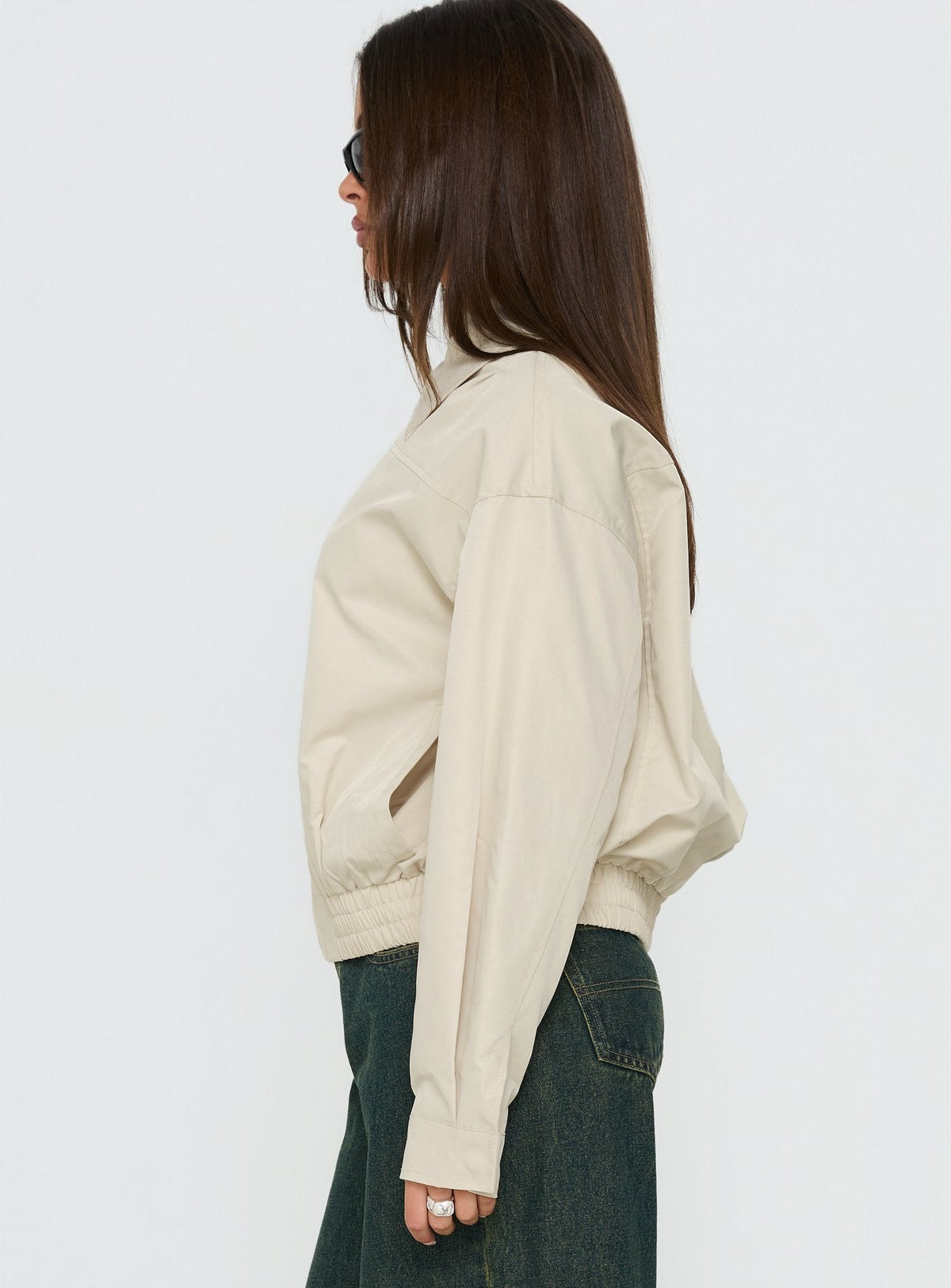 Call You Up Bomberjacke Sand