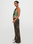 Pantar Low Rise Pants Leopard