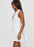 Haworth Mini Dress White