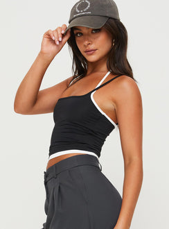 product Princess Polly Sleeveless Square Neck  Premier Layered Tank Top Black