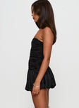 Elmstead Strapless Romper Black