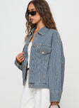 Eternal Sunshine Jacket Dark Wash Denim