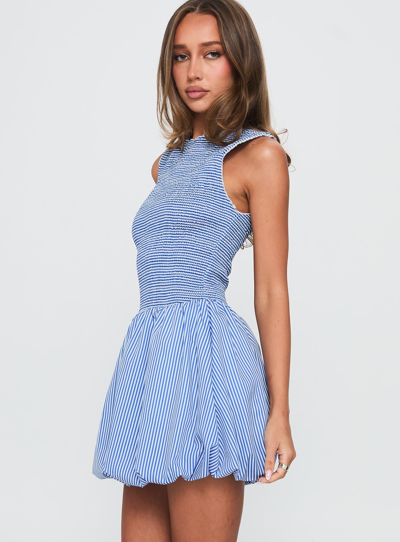 Narnie Mini Dress Blue