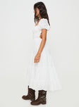 product Princess Polly Sweetheart Neckline  Danny Midi Dress White