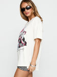 Monaco Racing 99 Oversized Tee White