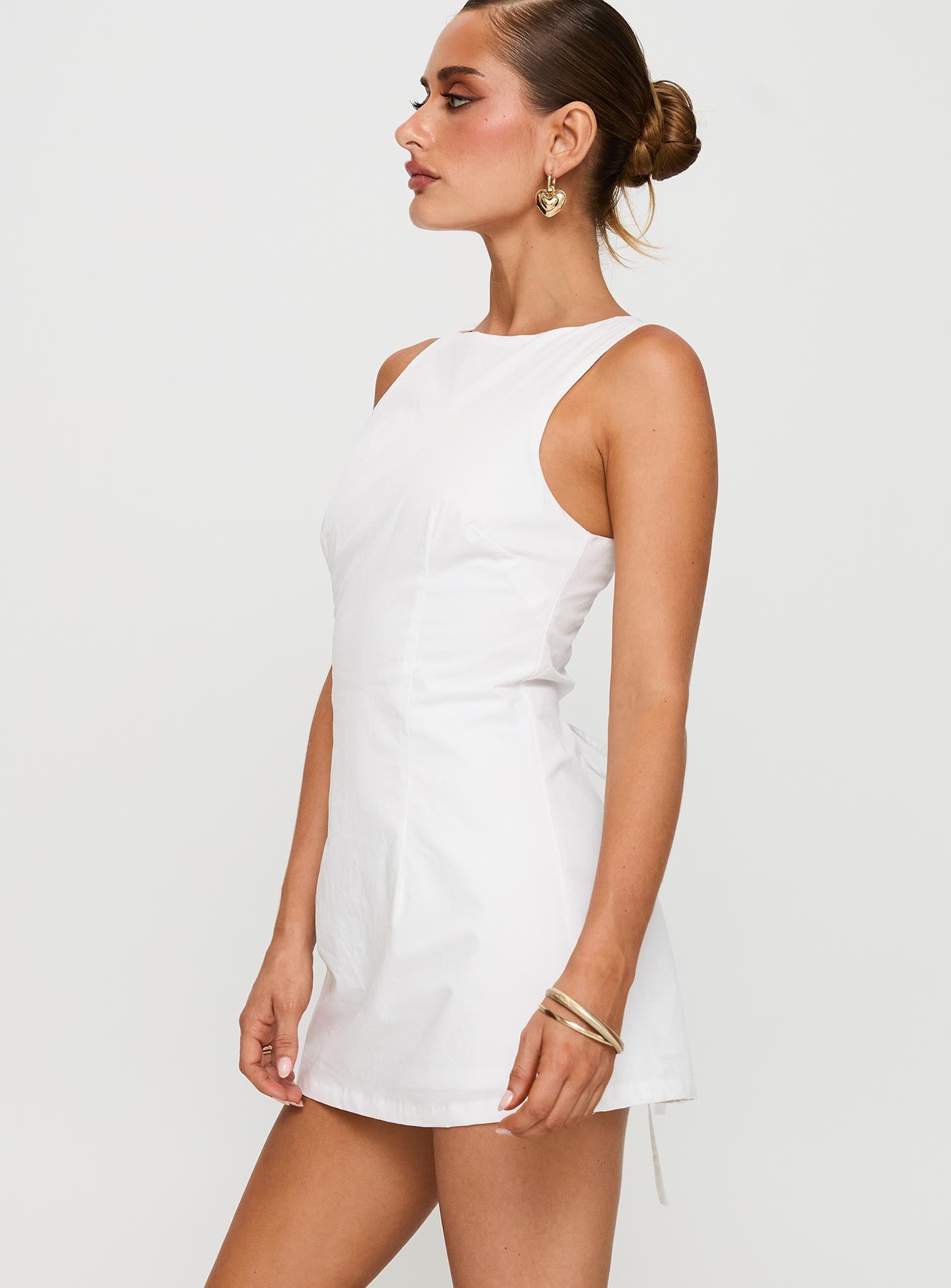Yumiko Romper White Petite