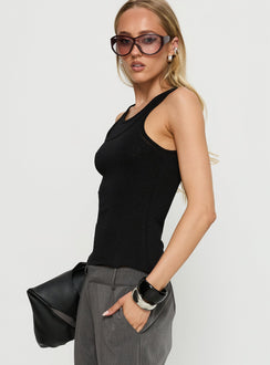 Ceyla Layered Tank Top Black