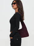 side view of model wearing Princess Polly Scarva Off Shoulder Lace Trim Long Sleeve Top Black Full Sleeves straight 