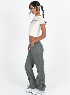 product Princess Polly High Waisted Pants High Waisted Pants High Waisted Pants High Waisted Pants  Motel Bracha Trouser Charcoal Grey