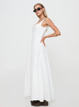 You Can Maxi Dress White