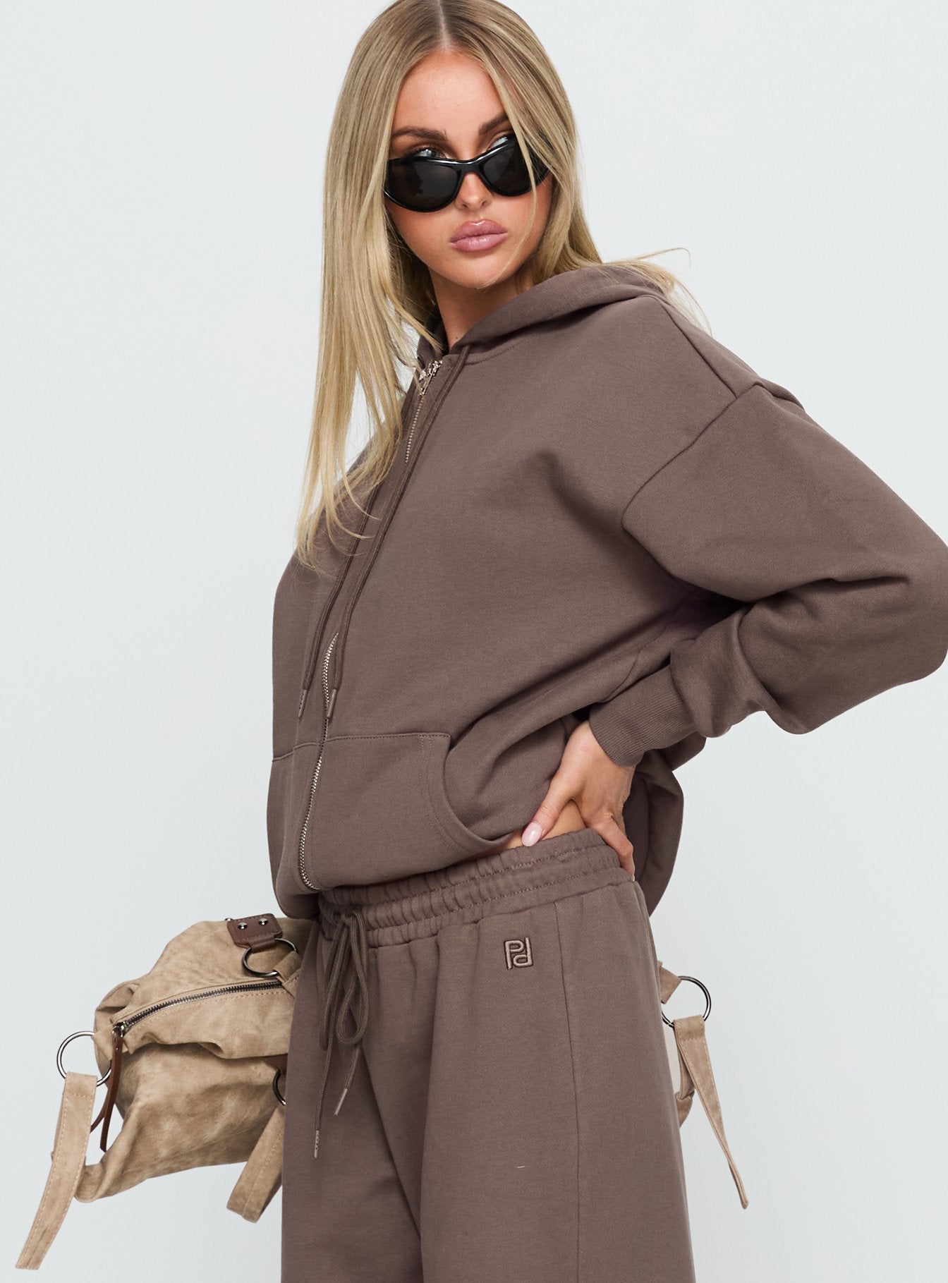 All Day Oversized Hoodie Mocha