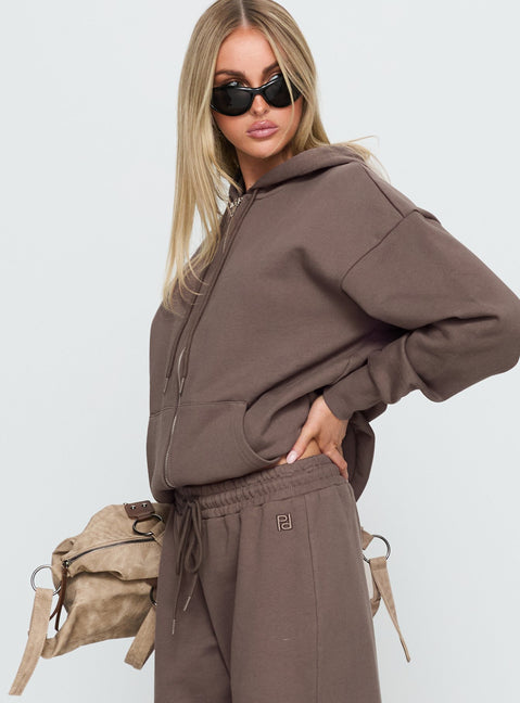 All Day Oversized Hoodie Mocha