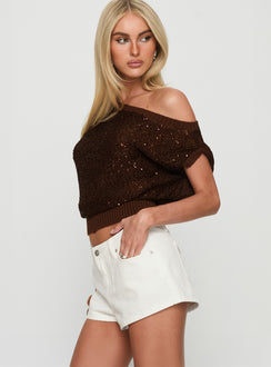 Dreamful Low Rise Mini Denim Shorts White