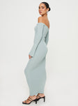 product Princess Polly Square Neck  Parisa Off The Shoulder Maxi Dress Grey Marle