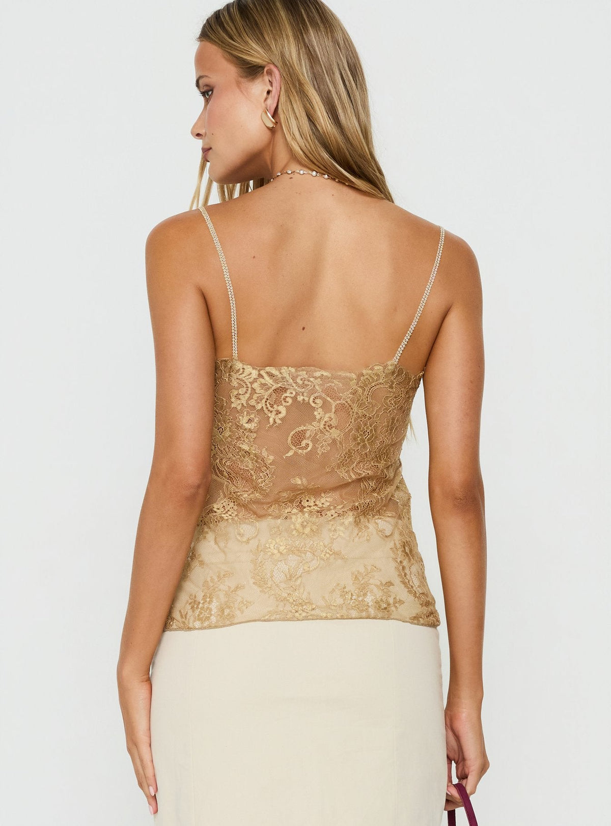 Golden Hour Camisole-Top Gold