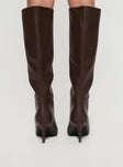 Billini Harlen Knee High Boots Brunette