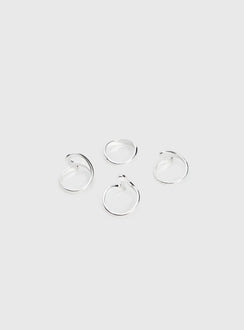 Magnetism Ring Pack Silver