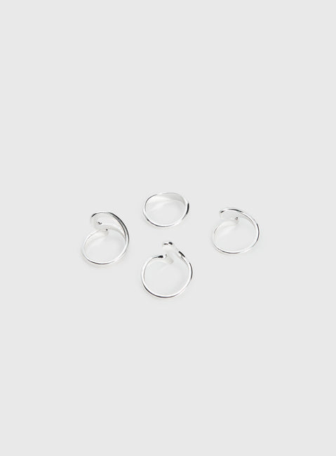 Magnetism Ring Pack Silver