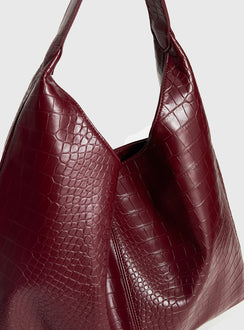 Treat Me Nice Oversized Shoulder Bag Red