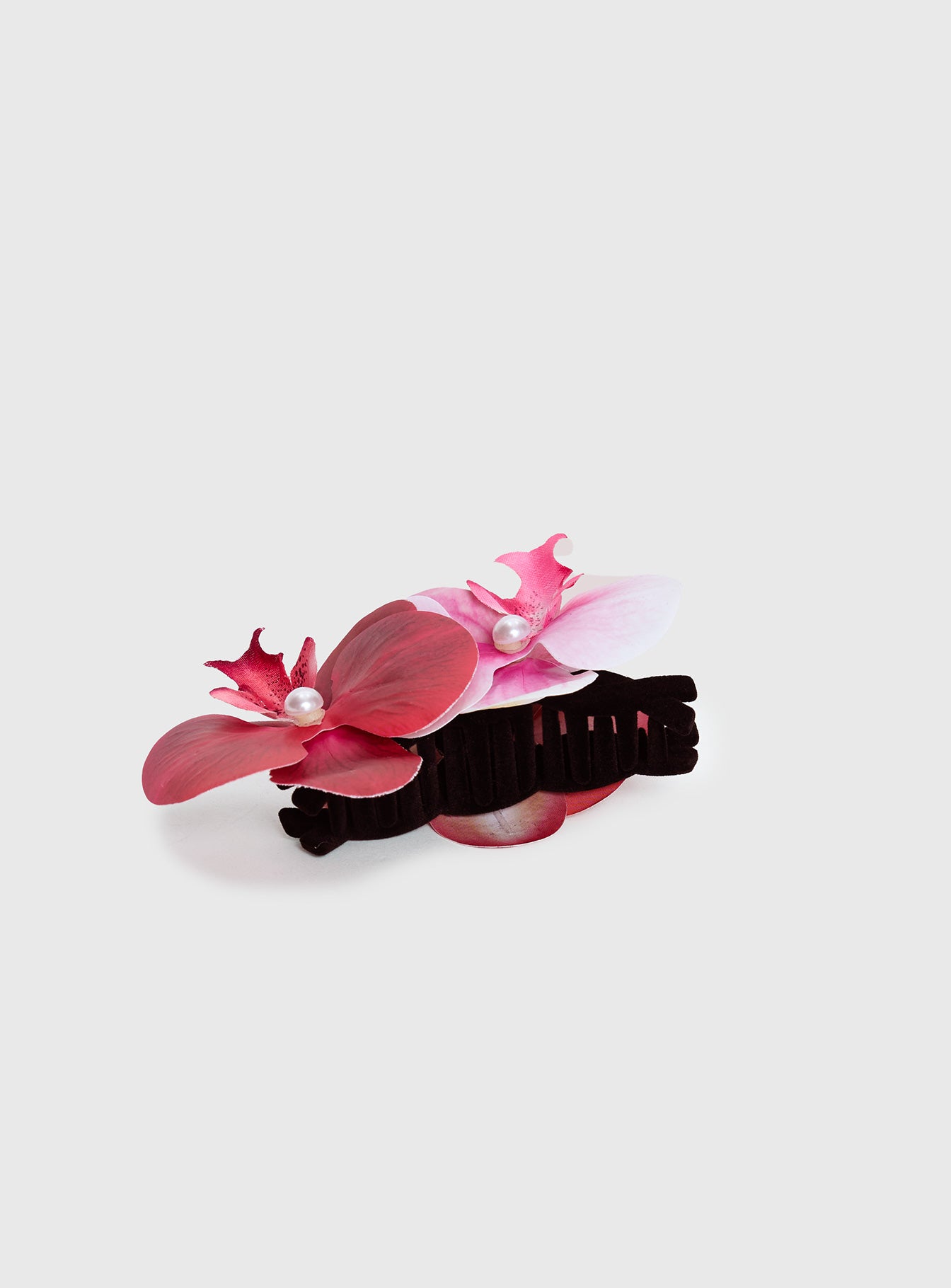 Calderra Orchid Hair Clips Pink