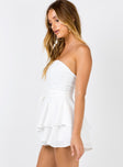 The Rolla Romper White Lower Impact