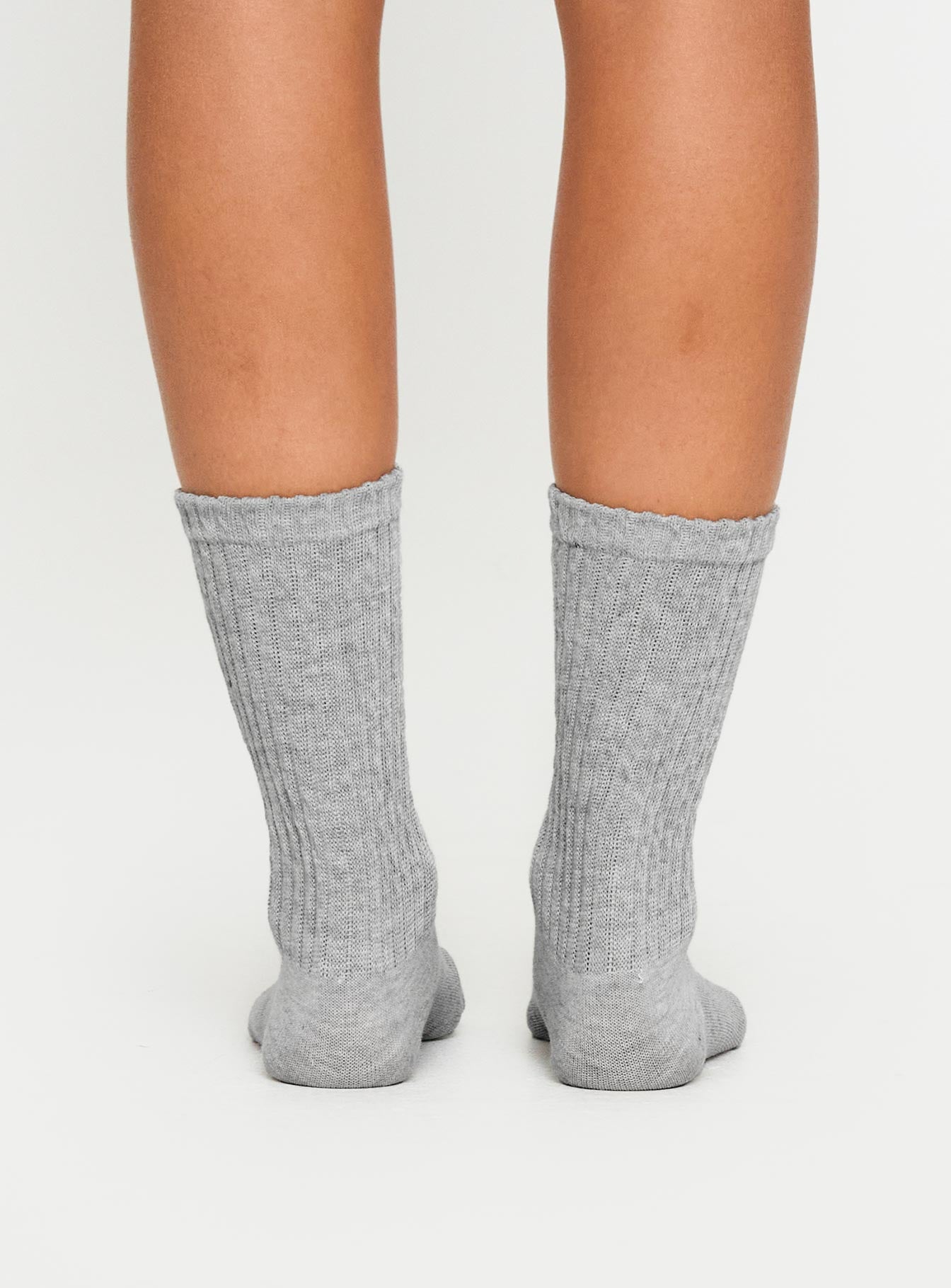 One For Me Socks Grey Marle