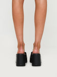 Sianna Platform Heels Black