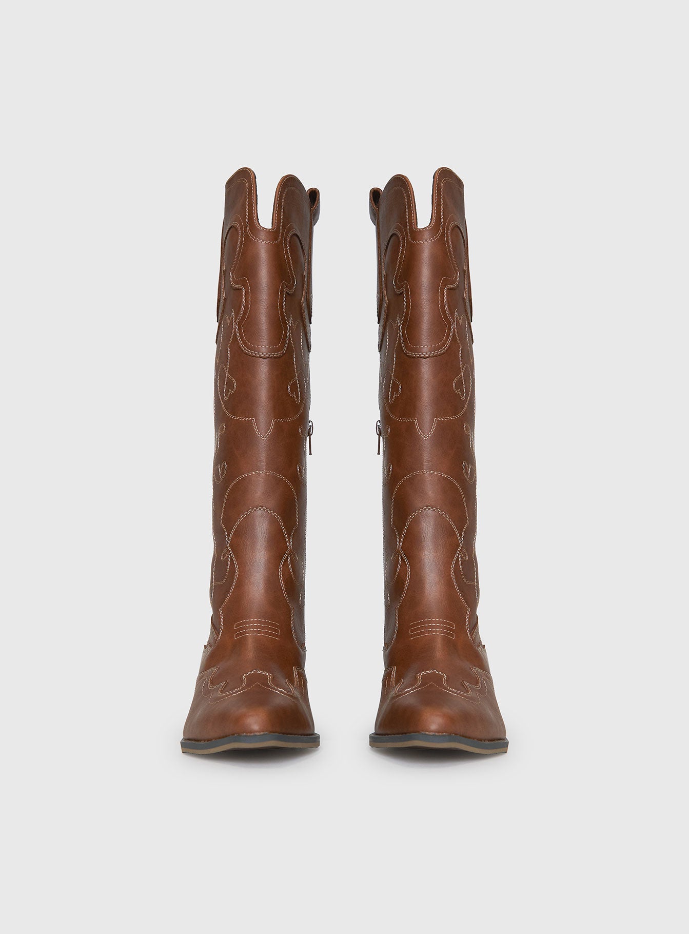 Therapy Malvin Cowboy Boots Tan