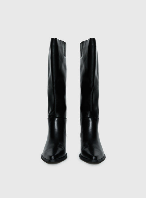 Rashi Knee High Boots Black