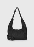 Astraia Buckle Detail Bag Black