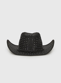 Tennessee Diamante Cowboy Hat Black