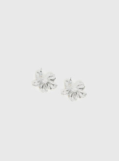 Posie Earrings Silver