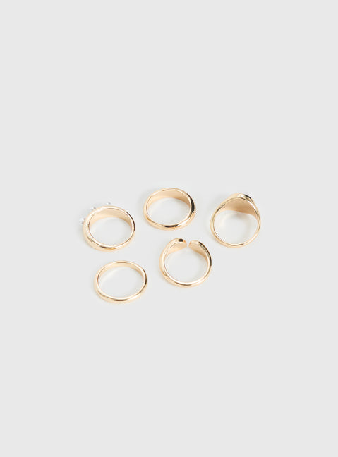 Stellon Ring Pack Gold