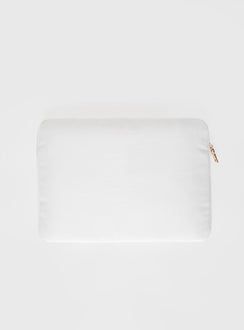 Princess Polly Laptop Case Cherry / White