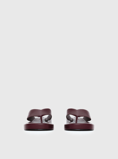 Tampa Sandals Burgundy