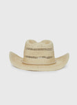 Mid Morning Cowboy Hat Beige