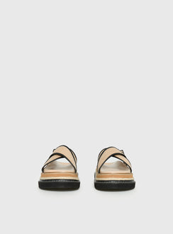 Odi Sandals Tan / Black