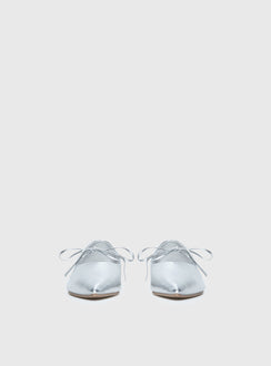 Billini Haruna Ballet Flats Silver Metallic