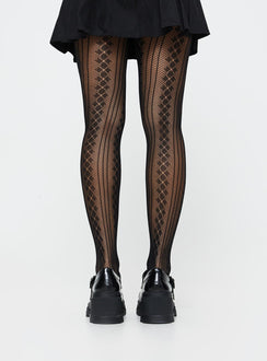 Abrams Stockings Black