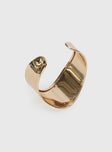 Manhattan Girl Cuff Gold