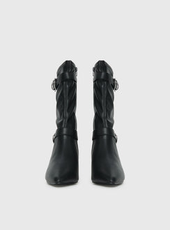 Therapy Kimme Sock Boots Black