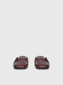 Larietta Ballet Heels Burgundy