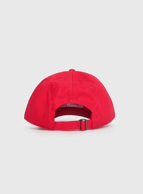 BU Dad Cap Red