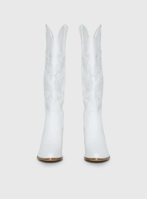 Billini Urson Boots White