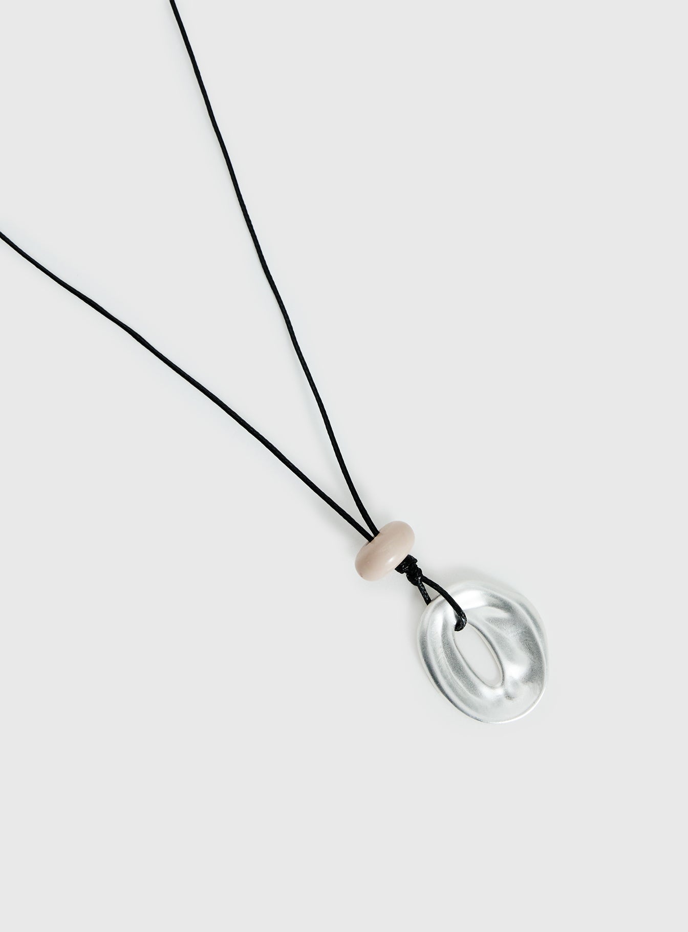 Notting Hill Long Necklace Silver