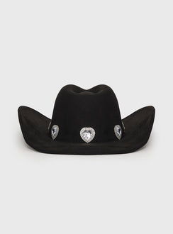 Paolio Cowboy Hat Black