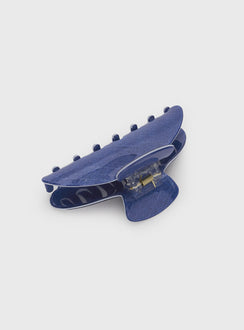 Pierce Hair Clip Denim